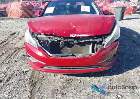 2017 Hyundai Sonata Se из США, поврежденный, VIN 5NPE24AF3HH446443